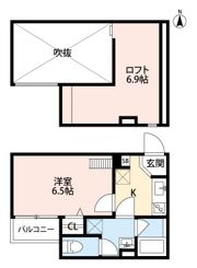 フロンティア東園田(フロンティアヒガシソノダ)の間取り画像