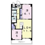 ティダ エイソⅡの間取り画像