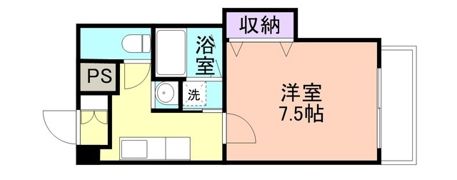 ヴィラ千代マンションの間取り画像