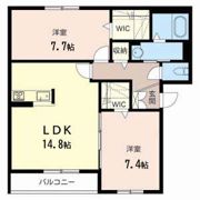 ラヴィアンソレイエの間取り画像