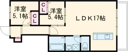 Jackson Street 521の間取り画像