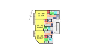 アクロ七里の間取り画像