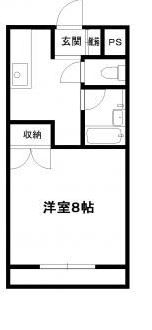リルームス寒田A棟の間取り画像
