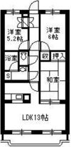 グランドゥールMARIの間取り画像