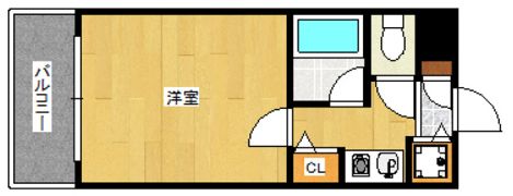 ダイナコートベイサイド博多の間取り画像