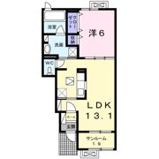 カボシャールの間取り画像