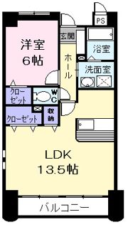 ベルクリーベの間取り画像