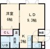 アイリス6・1の間取り画像