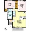XEVO K（ｼﾞｰﾎﾞｹｰ）の間取り画像