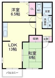 ライトタウンAの間取り画像
