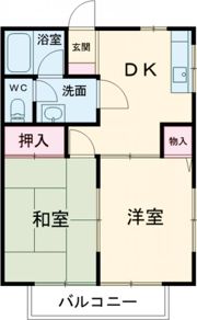 コーポマキの間取り画像