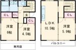 アソーカ Dの間取り画像
