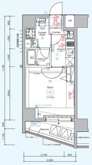 SYNEX TACHIKAWAの間取り画像