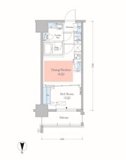 アーバネックス錦糸町Ⅱの間取り画像