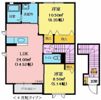 エコースクエア・HILLVIEWの間取り画像