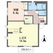 ソルディオ南盛岡の間取り画像