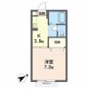ハイツ田村町 Bの間取り画像