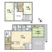 旭台3丁目戸建の間取り画像
