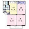 ブランドールSUNAGA Bの間取り画像