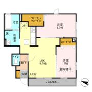 プランドールの間取り画像