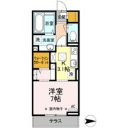 フェリスタ中神の間取り画像