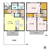 アコール Bの間取り画像