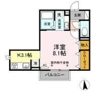 メゾンときⅥの間取り画像