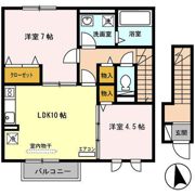 クレインハウスの間取り画像