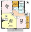 リビングタウン水口 F棟の間取り画像