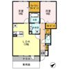 サンロード学園前の間取り画像