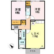 サンシャイン玉芙蓉 A棟の間取り画像