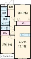 ヴァリオヴランカの間取り画像