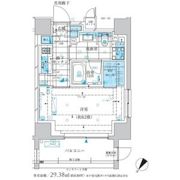 ザ・パークワンズ三軒茶屋の間取り画像