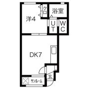 グランシエルⅠの間取り画像