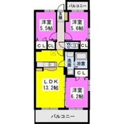 アルカンシェルの間取り画像