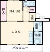 ビレッジハウス吉田宮小路2号棟の間取り画像