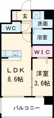 ESTONE HIGASHIOSAKAの間取り画像