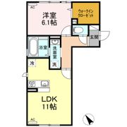 セジュールシスバトーの間取り画像