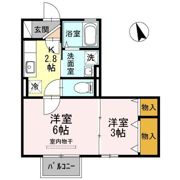 トワ ボヌールの間取り画像