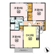 パストラル 壱番館の間取り画像