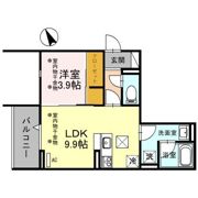 TORISIAS 大通りの間取り画像