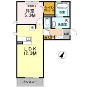 Dear Court T・Kの間取り画像