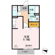 エクレール西三城 B棟の間取り画像