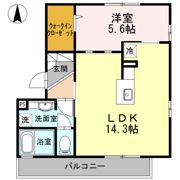 セジュール山野草の間取り画像