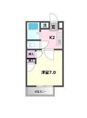 ビレッジK2の間取り画像