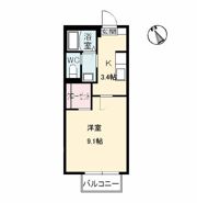 レーヴ吉成A棟の間取り画像