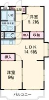 サニーサイドテラスの間取り画像