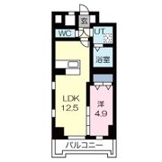 グランバロン宇都宮の間取り画像