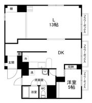 アーバンライフ北野の間取り画像