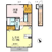 Dー国分中央の間取り画像